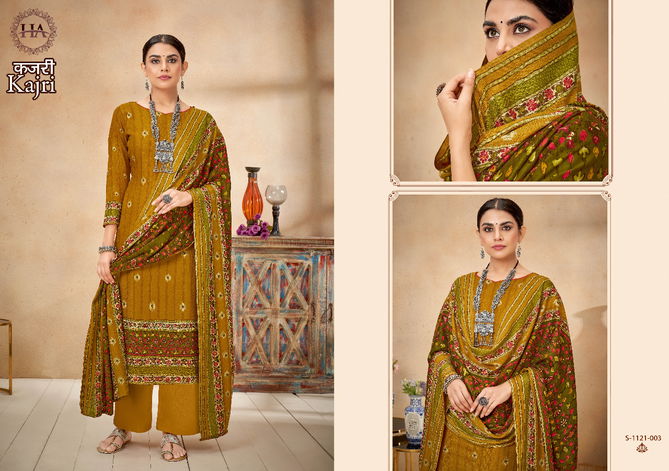 Harshit Kajri Designer Pashmina Winter Wear Wholesale Dress Material Collection